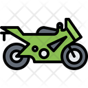 Motorcycle Bike Race Icon