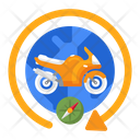 Motorcycle Adventure Icon