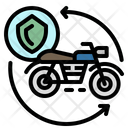 Motorcycle Accident Insuranc Icon