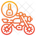 Motorcycle Key Icon