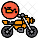 Motorcycle Oil Pressure Icon