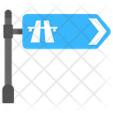 Motorway Sign National Icon