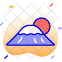Mount Fuji Japan Landscape Icon
