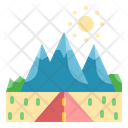 Mountain Travel Road Icon