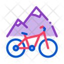 Mountain Bike Bicycle Icon