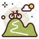 Mountain Cycle  Icon