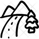 Mountain Pass  Icon