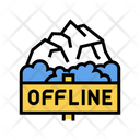 Offline Mountain Travel Icon