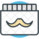 Moustache Mustache Cream Icon