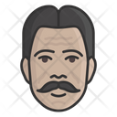 Moustache Man Icon