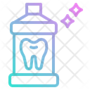 Mouthwash Toothbrush Healthcare Icon