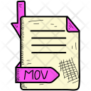 Mov Document File Icon