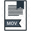 Mov Folder Document Icon