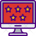 Movie Rating Online Rating Star Movie Feedback Icon