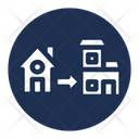 Moving House Shift Home Home Shifting Icon
