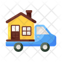House Mover Moving Estate Home Shifting Icon