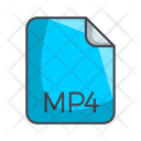 Mp Video File Icon