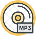 Mp 3 Audio Cd Icon