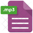 Mp 3 File Document Icon
