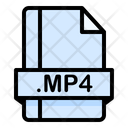 Mp 4 File File Extension Icon