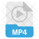File Mp 4 Format Icon