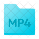 MP4 Folder Icon
