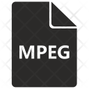 Mpeg File Format Icon