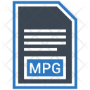 Mpg File Document Icon