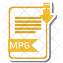 Mpg Extension File Icon