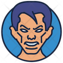 Mr Fantastic Zombie Cartoon Character Icon