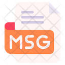 Msg Document File Icon