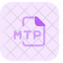 Mtp File Audio File Audio Format Icon