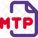 Mtp File Audio File Audio Format Icon