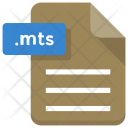 Mts File Sheet Icon