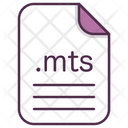 Mts File Document Icon
