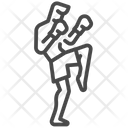 Muay Thai stance  Icon