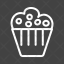 Muffin Sweet Cupcake Icon