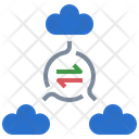Multi Cloud  Icon