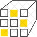 Multidimensional Aggregation Organization Icon