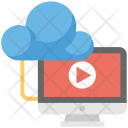 Multimedia Cloud Icon
