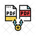 Multiple Pdf File  Icon