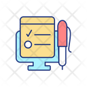 Task Note Schedule Icon