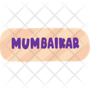 Mumbai Text Icon