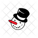 Muneco De Nieve Icono