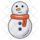 Muneco De Nieve Icono
