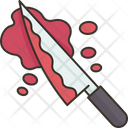 Murder Weapon Crime Weapon Knife Icon