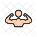 Muscular Person Man Icon