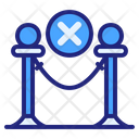 Museum Barrier Icon