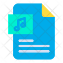 Document Music Music File Icon