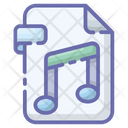 Music Card Recording File Music File Icon